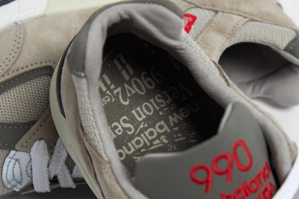 【スニダンで購入可】7/16発売 NEW BALANCE M990 VERSION2 "GRAY" 抽選/定価/販売店舗まとめ 4枚目