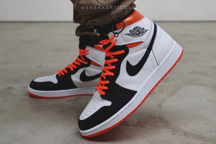 【スニダンで購入可】7/26発売 NIKE AIR JORDAN 1 HIGH OG "ELECTRO ORANGE" 抽選/定価/販売店舗まとめ 1枚目
