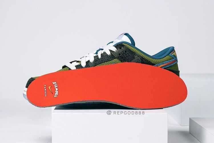 【スニダンで購入可】1/29発売 Nike Dunk Low "Siempre Familia" 抽選/定価/販売店舗まとめ 10枚目