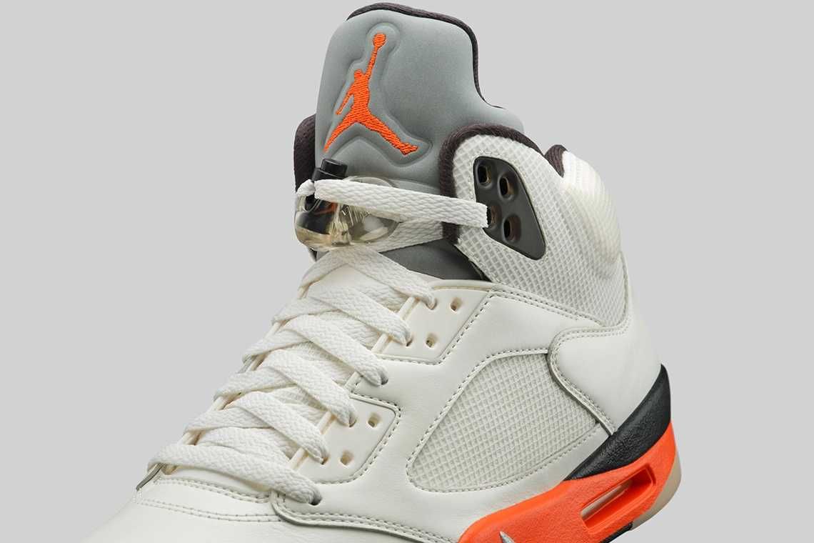 【スニダンで購入可】9/25発売 Nike Air Jordan 5 "Orange Blaze" 抽選/定価/販売店舗まとめ 6枚目