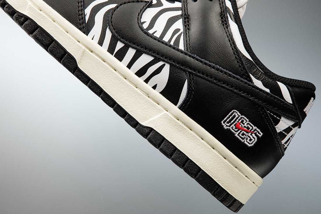 【スニダンで購入可】9/1発売 QUARTERSNACKS × NIKE SB DUNK LOW "ZEBRA CAKE" 抽選/定価/販売店舗まとめ 5枚目