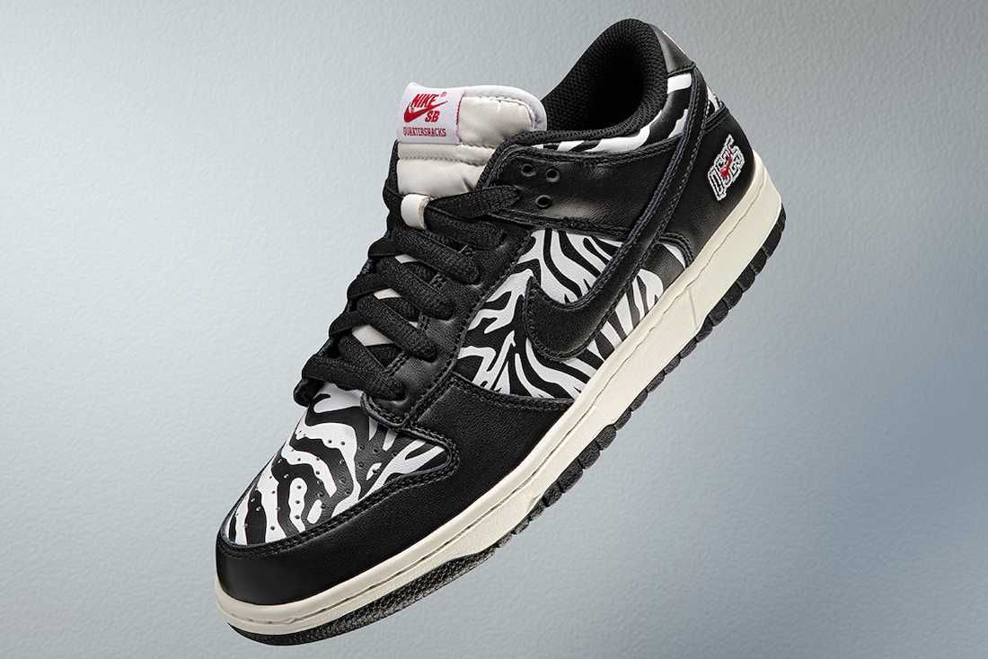 【リーク】QUARTERSNACKS × NIKE SB DUNK LOW "ZEBRA PRINTS" 抽選/定価/販売店舗まとめ