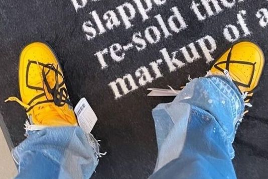 【リーク】OFF-WHITE × NIKE AIR FORCE 1 “HARD LEMONADE” 抽選/定価/発売店舗まとめ 4枚目