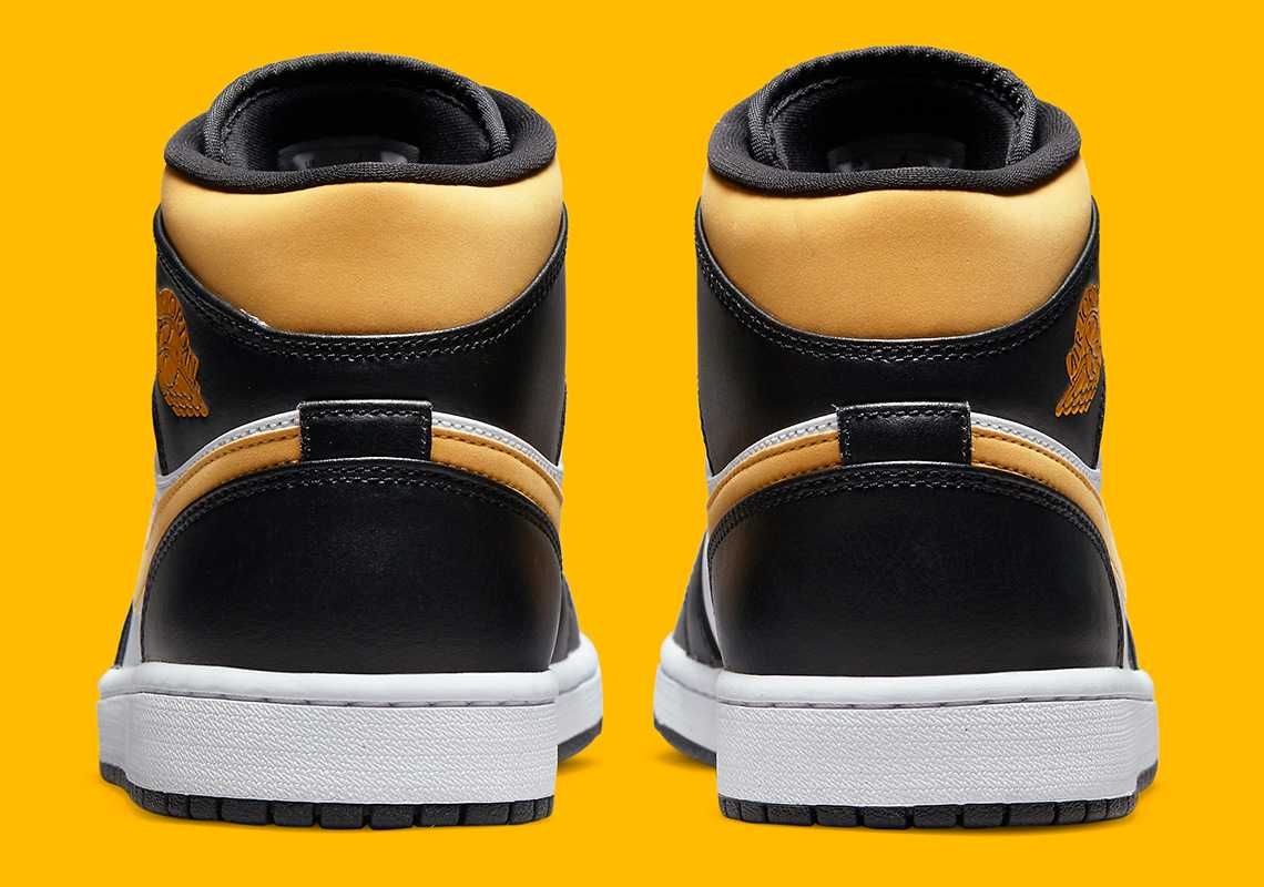 【スニダンで購入可】8/9・8/20発売 NIKE AIR JORDAN 1 MID "UNIVERSITY GOLD" 抽選/定価/販売店舗まとめ 7枚目