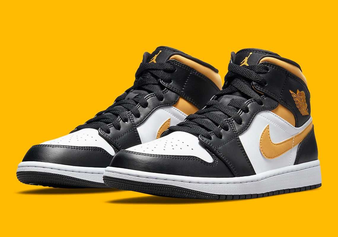 【リーク】 NIKE GS AIR JORDAN 1 MID "UNIVERSITY GOLD" 抽選/定価/販売店舗まとめ