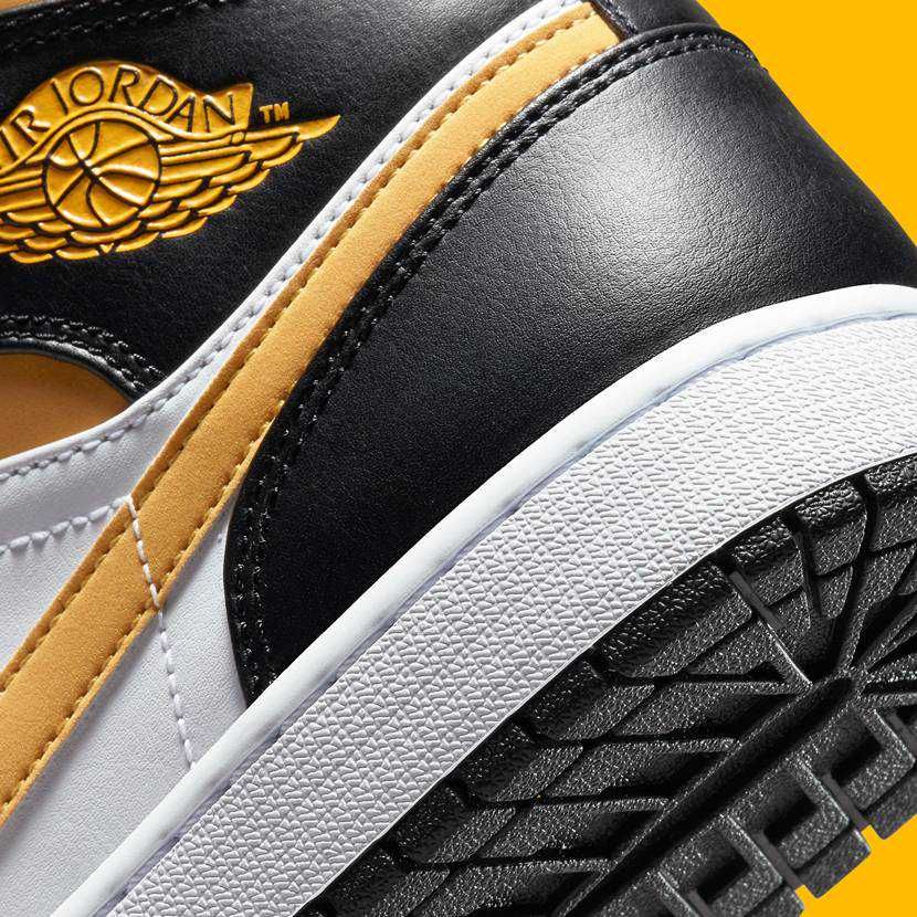 【スニダンで購入可】8/9・8/20発売 NIKE AIR JORDAN 1 MID "UNIVERSITY GOLD" 抽選/定価/販売店舗まとめ 10枚目