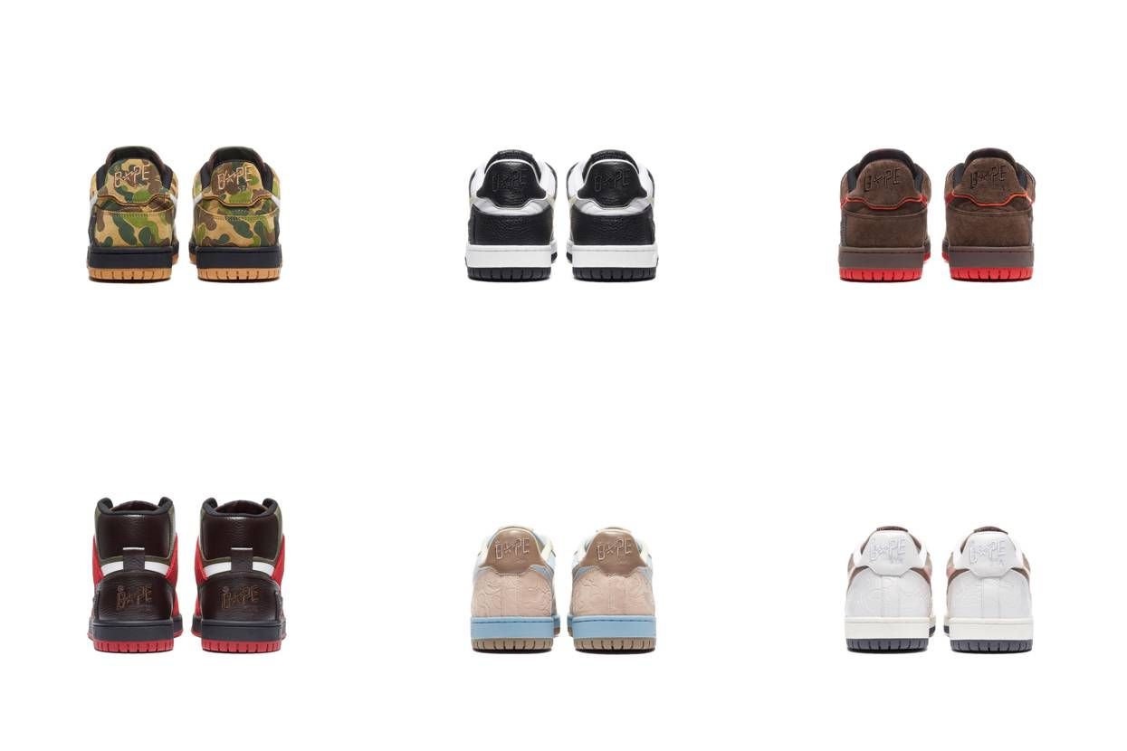 【スニダンで購入可】7/16発売 BAPE STA™ & SK8 STA, COURT STA COLLECTION 抽選/定価/販売店舗まとめ 12枚目