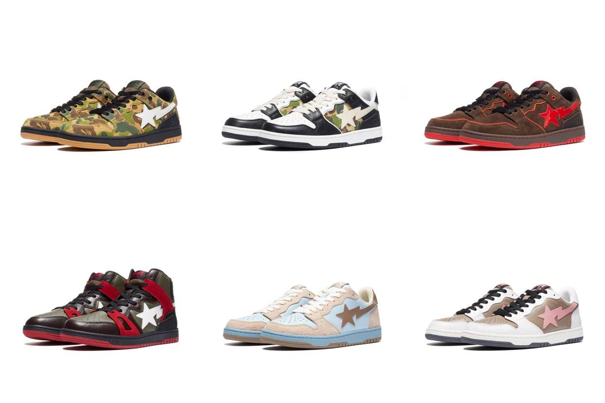 【スニダンで購入可】7/16発売 BAPE STA™ & SK8 STA, COURT STA COLLECTION 抽選/定価/販売店舗まとめ 10枚目