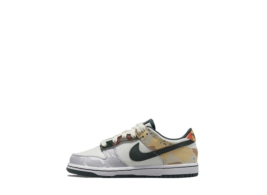 ナイキ PS ダンク ロー SE "セイル/マルチ/カモ"(キッズ)