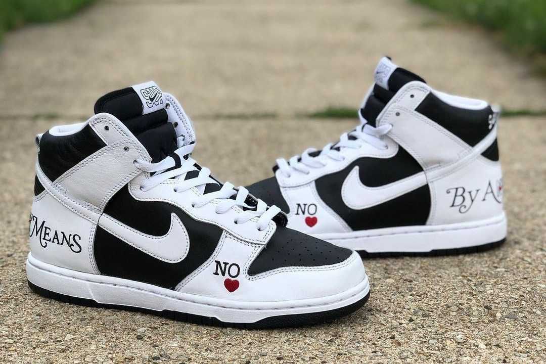 【スニダンで購入可】3/5発売 Supreme × Nike SB Dunk High "BY ANY MEANS" 3colors 抽選/定価/販売店舗まとめ  45枚目