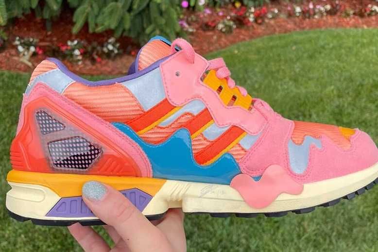 【リーク】 BAD BUNNY × ADIDAS ORIGINALS ZX 8000 "ICE CREAM"  抽選/定価/販売店舗まとめ 2枚目