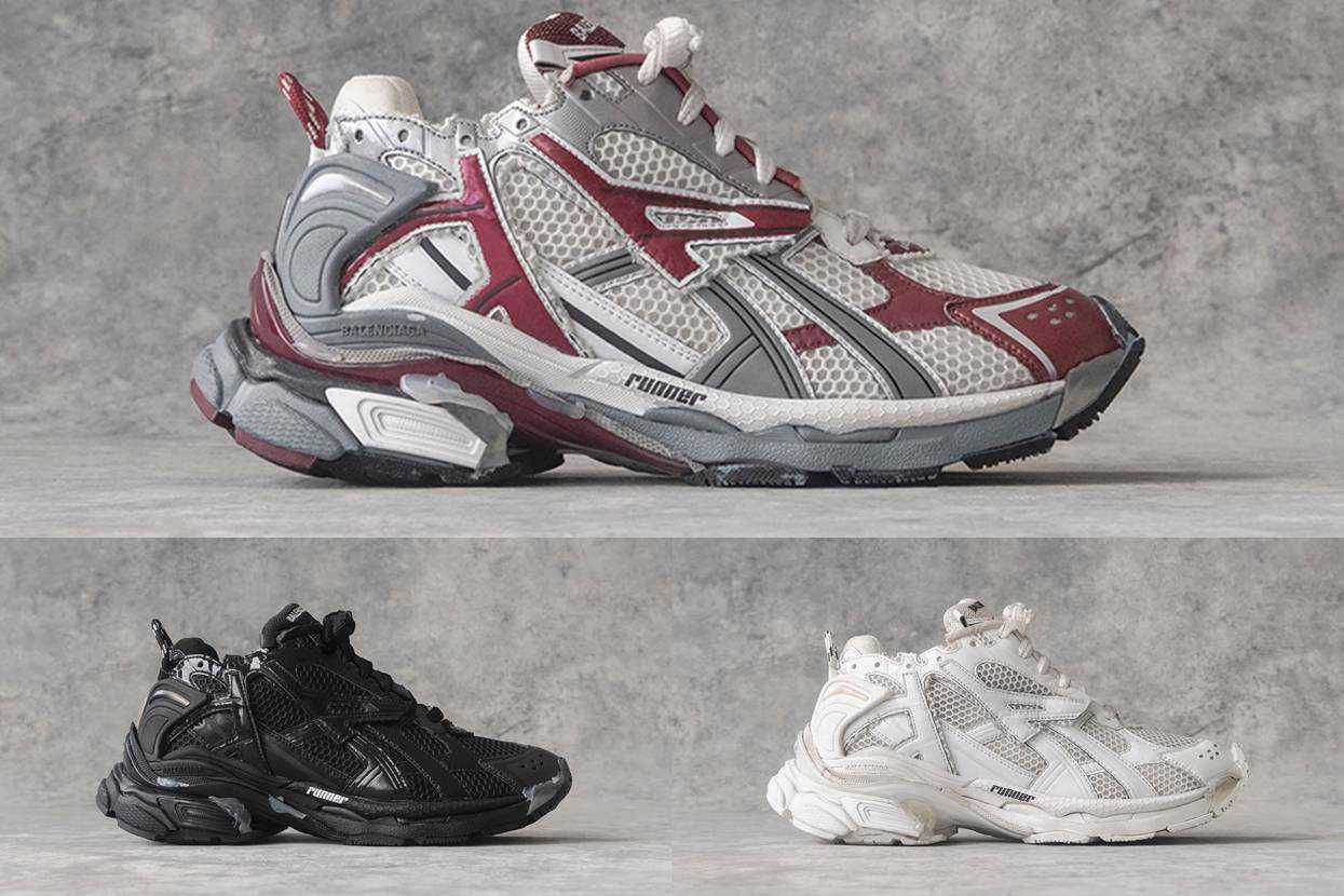 【スニダンで購入可】7/16発売 KITH × BALENCIAGA RUNNER 3COLORS 抽選/定価/販売店舗まとめ 3枚目