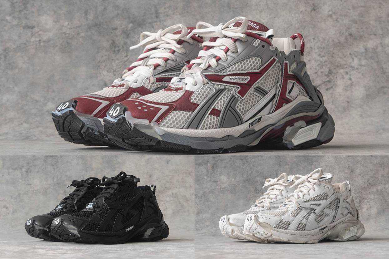 【スニダンで購入可】7/16発売 KITH × BALENCIAGA RUNNER 3COLORS 抽選/定価/販売店舗まとめ 4枚目