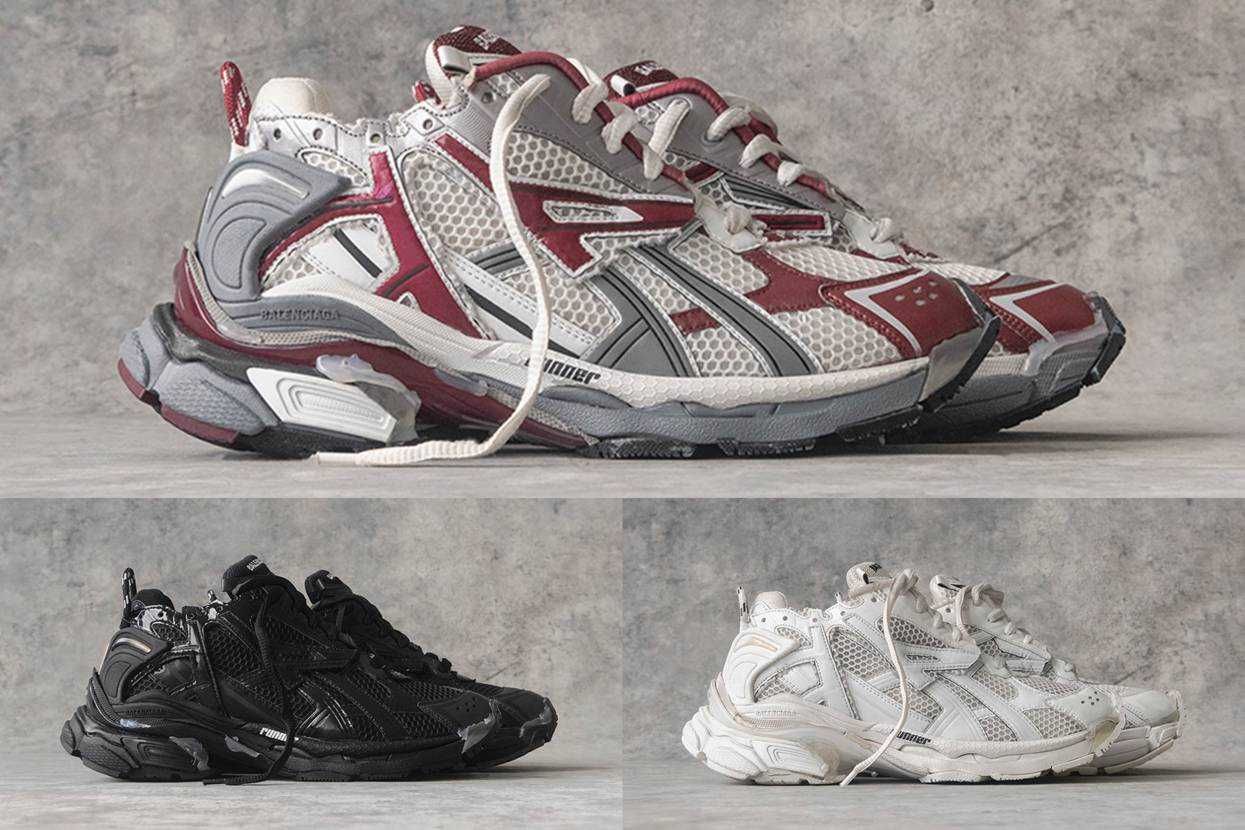 【スニダンで購入可】7/16発売 KITH × BALENCIAGA RUNNER 3COLORS 抽選/定価/販売店舗まとめ 5枚目