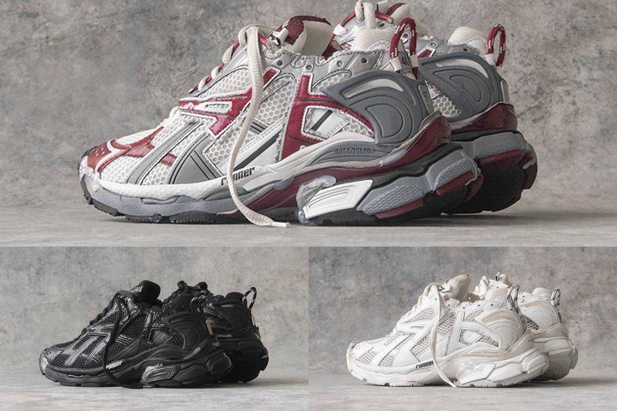 【スニダンで購入可】7/16発売 KITH × BALENCIAGA RUNNER 3COLORS 抽選/定価/販売店舗まとめ 6枚目