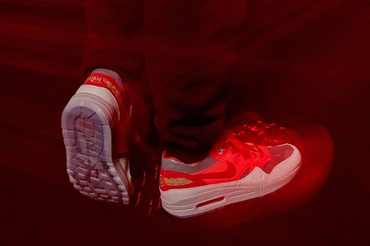 【スニダンで購入可】7/20発売 CLOT × NIKE AIR MAX 1 "K.O.D" SOLAR RED 抽選/定価/販売店舗まとめ 12枚目
