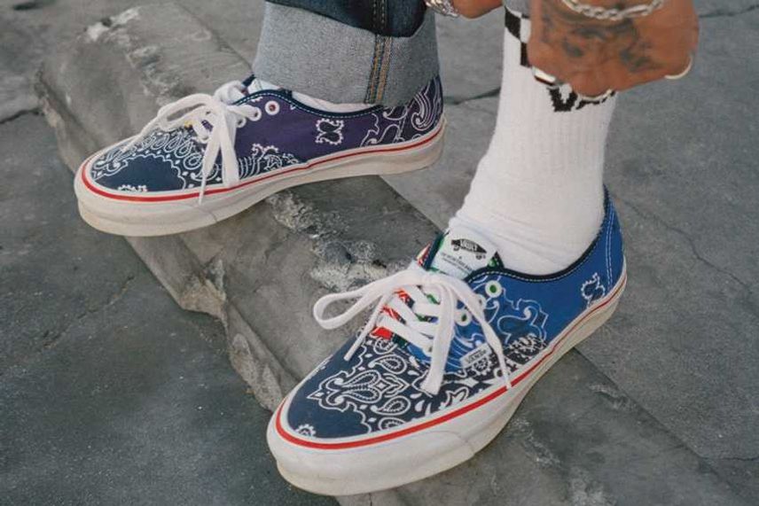 Vans top authentic bandana
