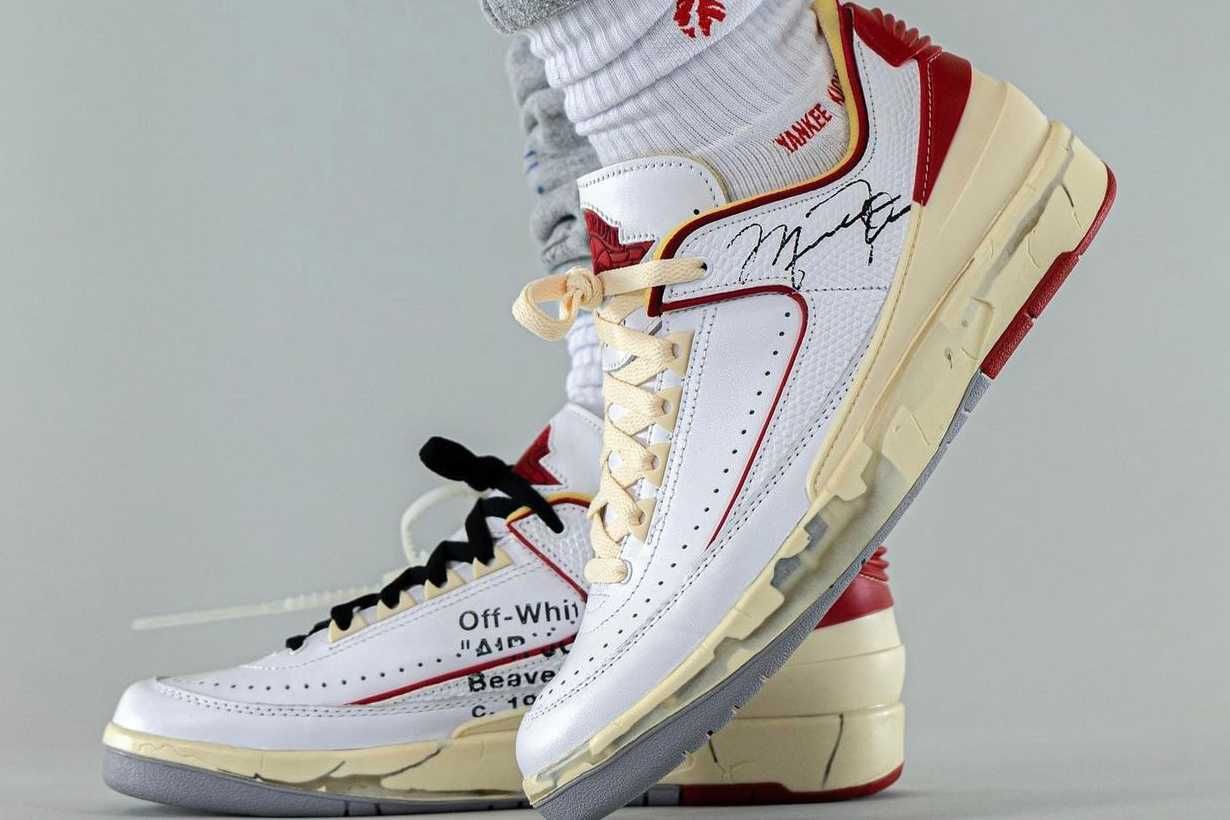 【スニダンで購入可】11/12発売 Off-White × Nike Air Jordan 2 Low 2colors 抽選/定価/販売店舗まとめ 24枚目