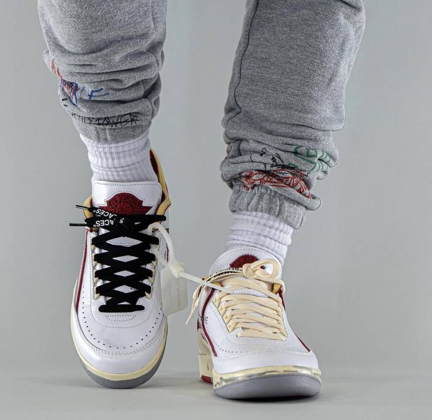 【スニダンで購入可】11/12発売 Off-White × Nike Air Jordan 2 Low 2colors 抽選/定価/販売店舗まとめ 25枚目