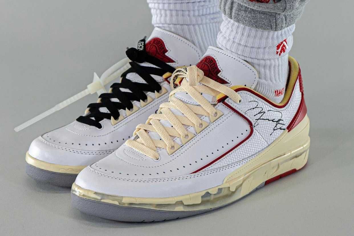 【リーク】9/23発売 OFF-WHITE × AIR JORDAN 2 LOW 抽選/定価/販売店舗まとめ
