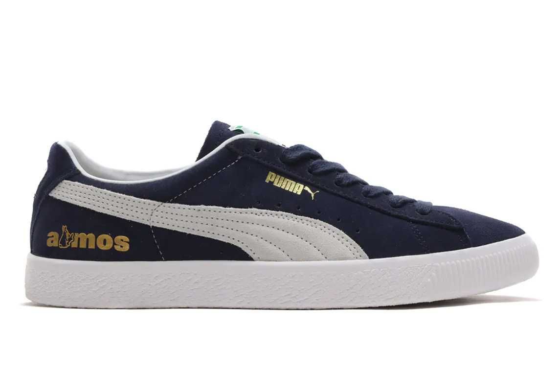 【スニダンで購入可】7/18発売 ATMOS × PUMA × FR2 SUEDE VTG "NAVY" 抽選/定価/販売店舗まとめ 4枚目