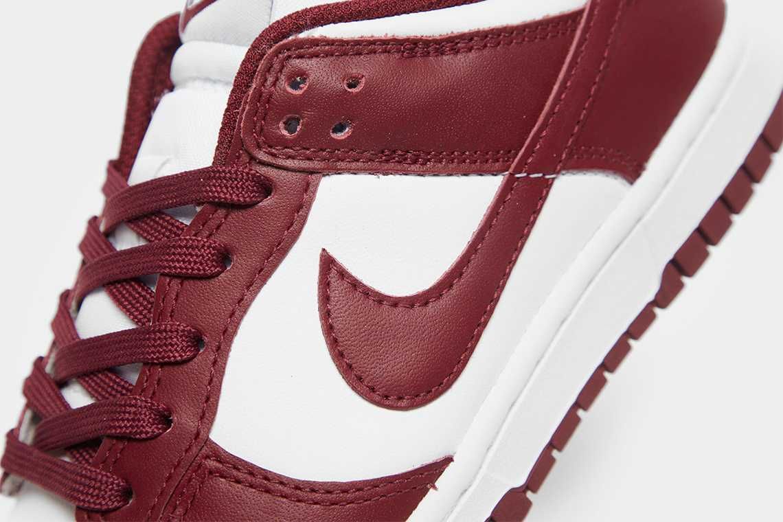 【スニダンで購入可】9/3発売 NIKE WMNS DUNK LOW "BORDEAUX" 抽選/定価/販売店舗まとめ 7枚目