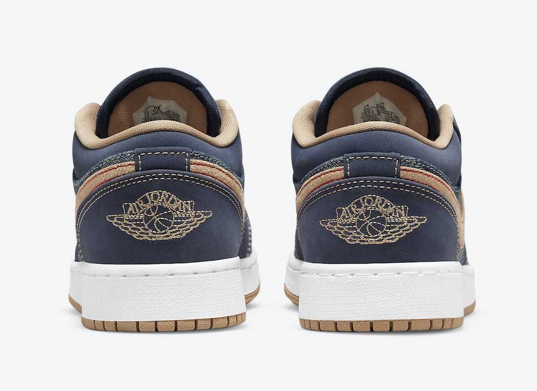 【リーク】NIKE AIR JORDAN 1 LOW "DENIM" 抽選/定価/発売店舗まとめ 5枚目