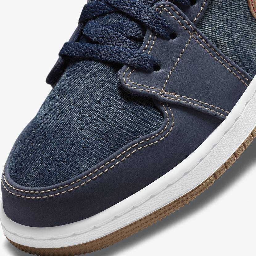 【リーク】NIKE AIR JORDAN 1 LOW "DENIM" 抽選/定価/発売店舗まとめ 7枚目
