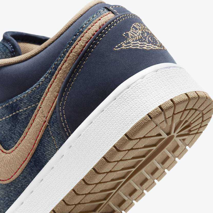 【リーク】NIKE AIR JORDAN 1 LOW "DENIM" 抽選/定価/発売店舗まとめ 6枚目