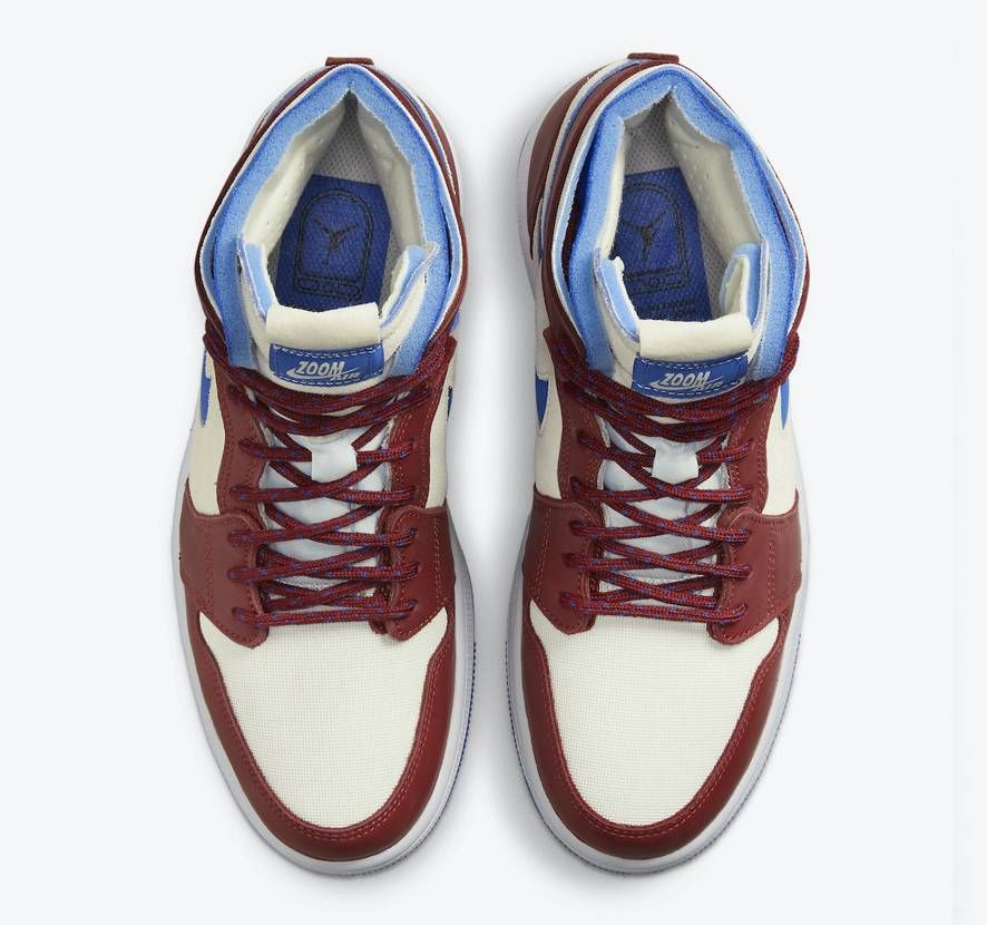 【販売リンクあり】7/30・8月発売 NIKE WMNS AIR JORDAN 1 ZOOM COMFORT "TEAM RED" 抽選/定価/販売店舗まとめ 8枚目