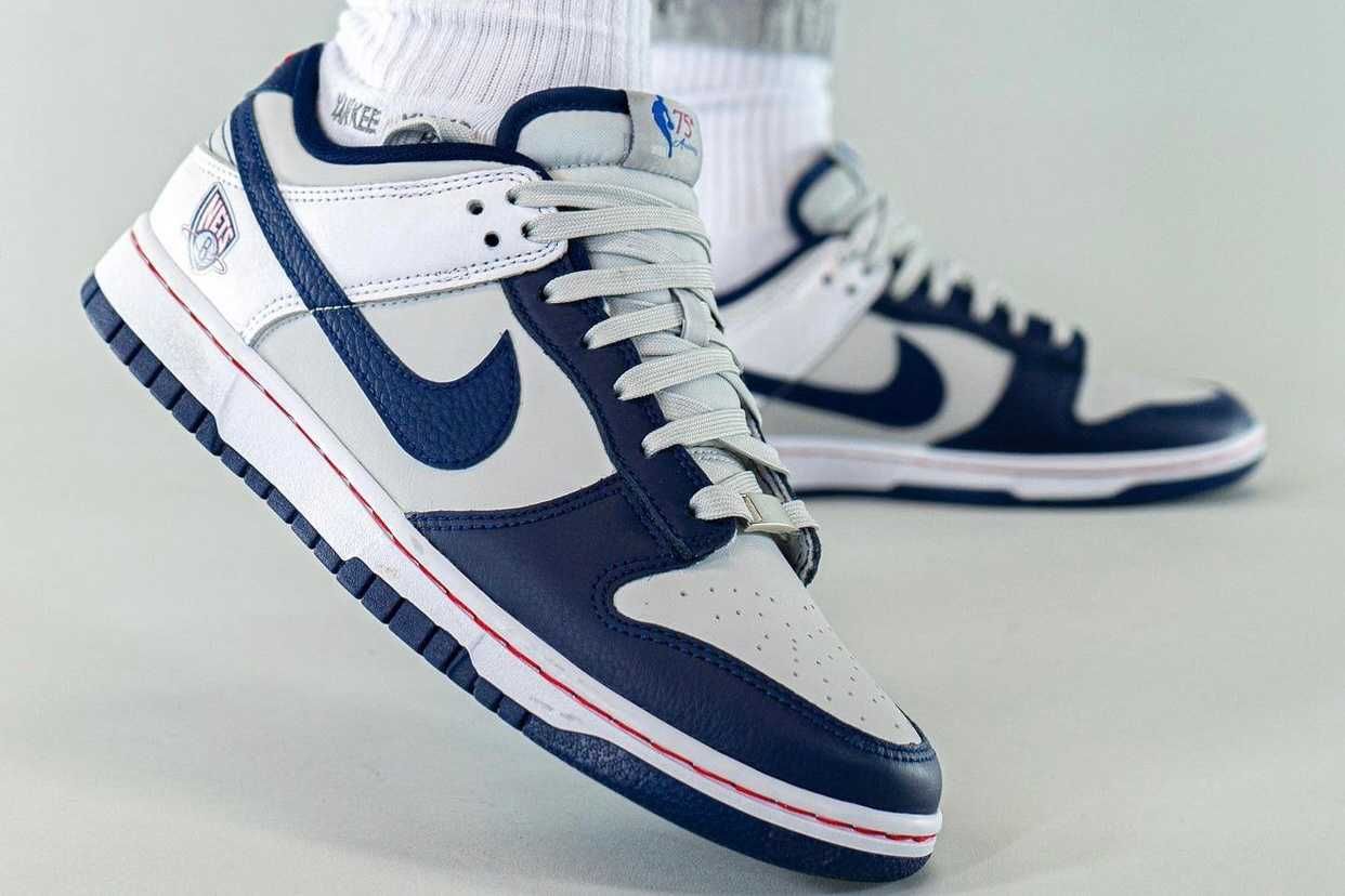 【スニダンで購入可】1/31発売 Nike Dunk Low EMB "NBA Diamond Anniversary" 4colors 抽選/定価/販売店舗まとめ 9枚目