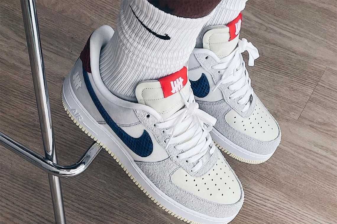 【スニダンで購入可】 9/9・9/22発売 UNDEFEATED × NIKE AIR FORCE 1 LOW 3COLORS 抽選/定価/販売店舗まとめ 15枚目