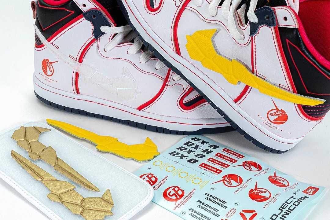 【スニダンで購入可】9/24・9/27発売 Gundam Unicorn × Nike SB Dunk High PRO QS 2Colors 抽選/定価/販売店舗まとめ 21枚目