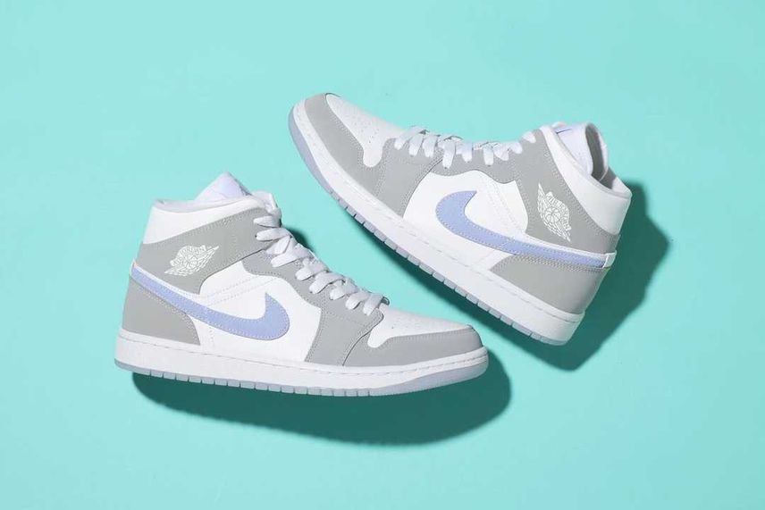 【スニダンで購入可】7/28発売 NIKE WMNS AIR JORDAN 1 MID "WOLF GREY" 抽選/定価/販売店舗まとめ
