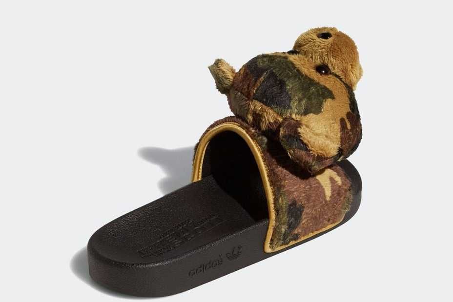 【スニダンで購入可】11/1・11/11・11/12発売 Jeremy Scott × adidas originals adilette Teddy 2colors  抽選/定価/販売店舗まとめ 13枚目