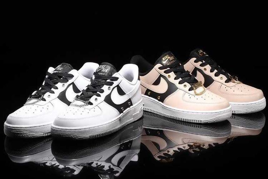 Nike Air Force 1 Low Silver Snap Buttons Nike Air Force 1 Low Silver Snap Buttons