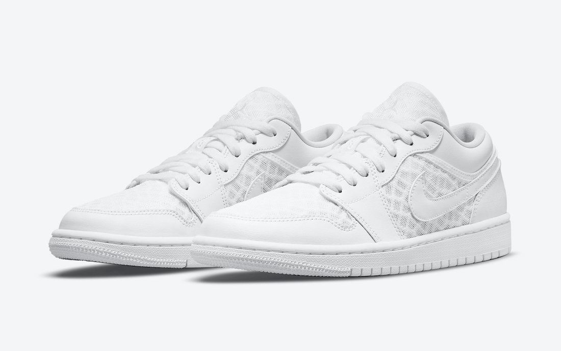 【リーク】NIKE AIR JORDAN 1 LOW TRIPLE WHITE "BREATH" 抽選/定価/販売店舗まとめ
