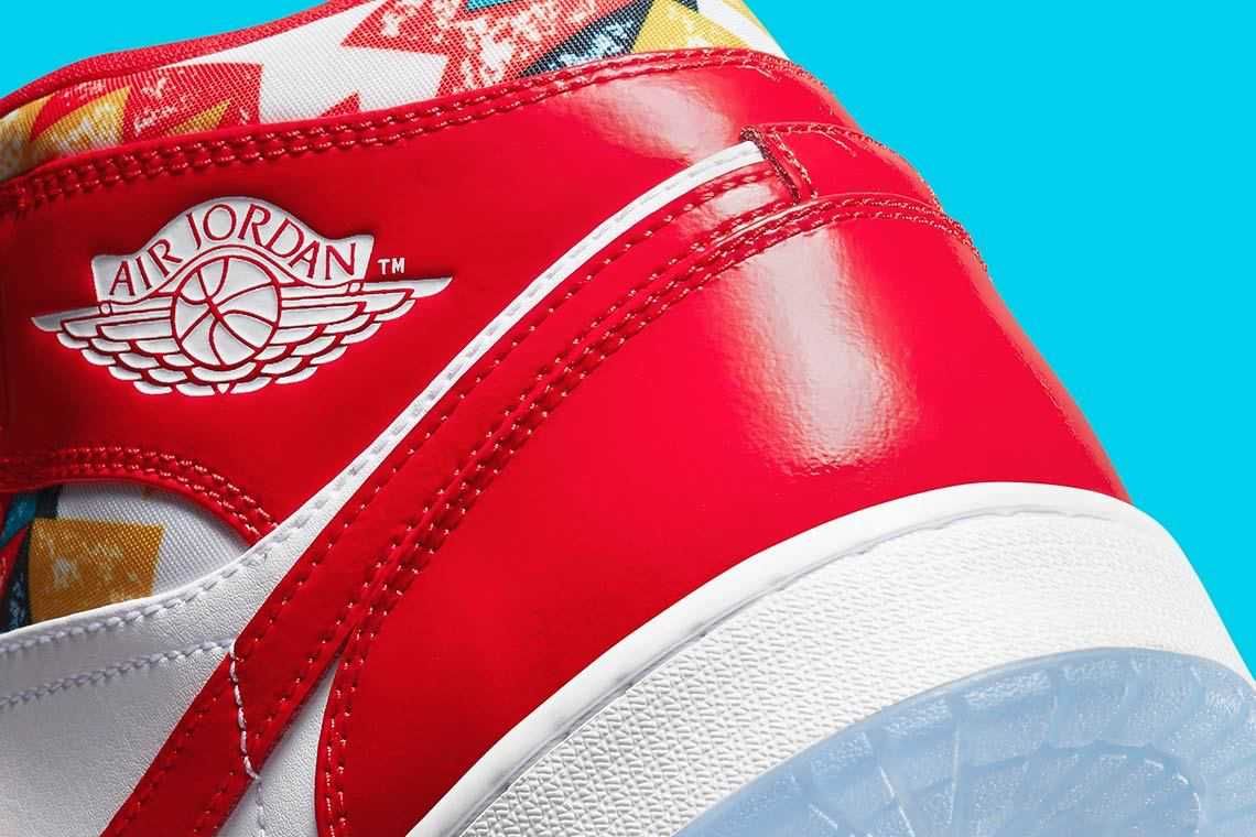 【リーク】NIKE AIR JORDAN 1 MID "BARCELONA SWEATER PRINT" 抽選/定価/販売店舗まとめ 6枚目