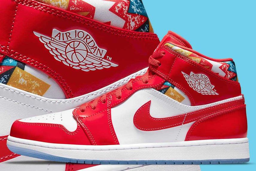 Nike air red sweater sales