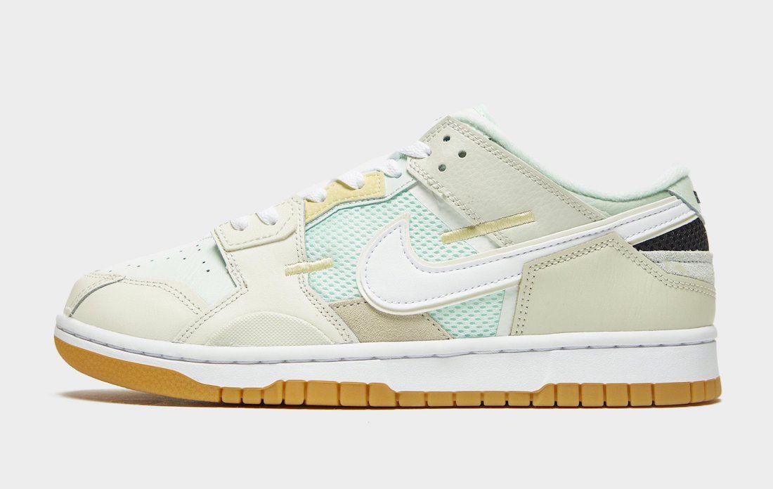 【スニダンで購入可】8/12・8/26発売 NIKE DUNK LOW SCRAP "SEA GLASS" 抽選/定価/販売店舗まとめ 3枚目