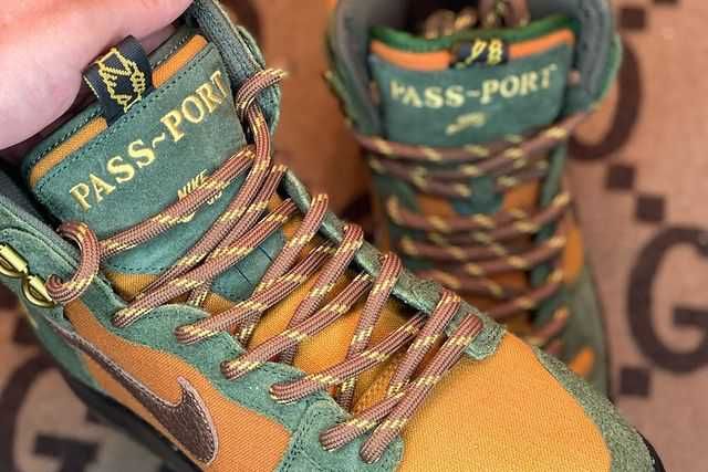 【スニダンで購入可】3/5・3/8発売 PASS~PORT × Nike SB Dunk High "Work Boot" 抽選/定価/販売店舗まとめ 22枚目