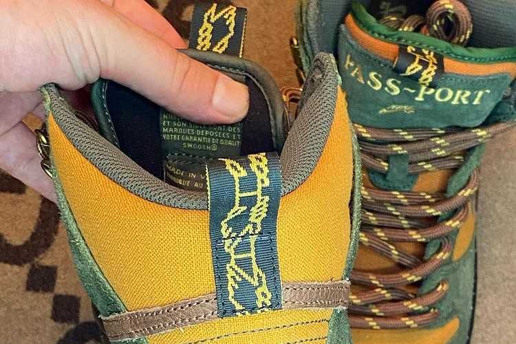 【スニダンで購入可】3/5・3/8発売 PASS~PORT × Nike SB Dunk High "Work Boot" 抽選/定価/販売店舗まとめ 23枚目