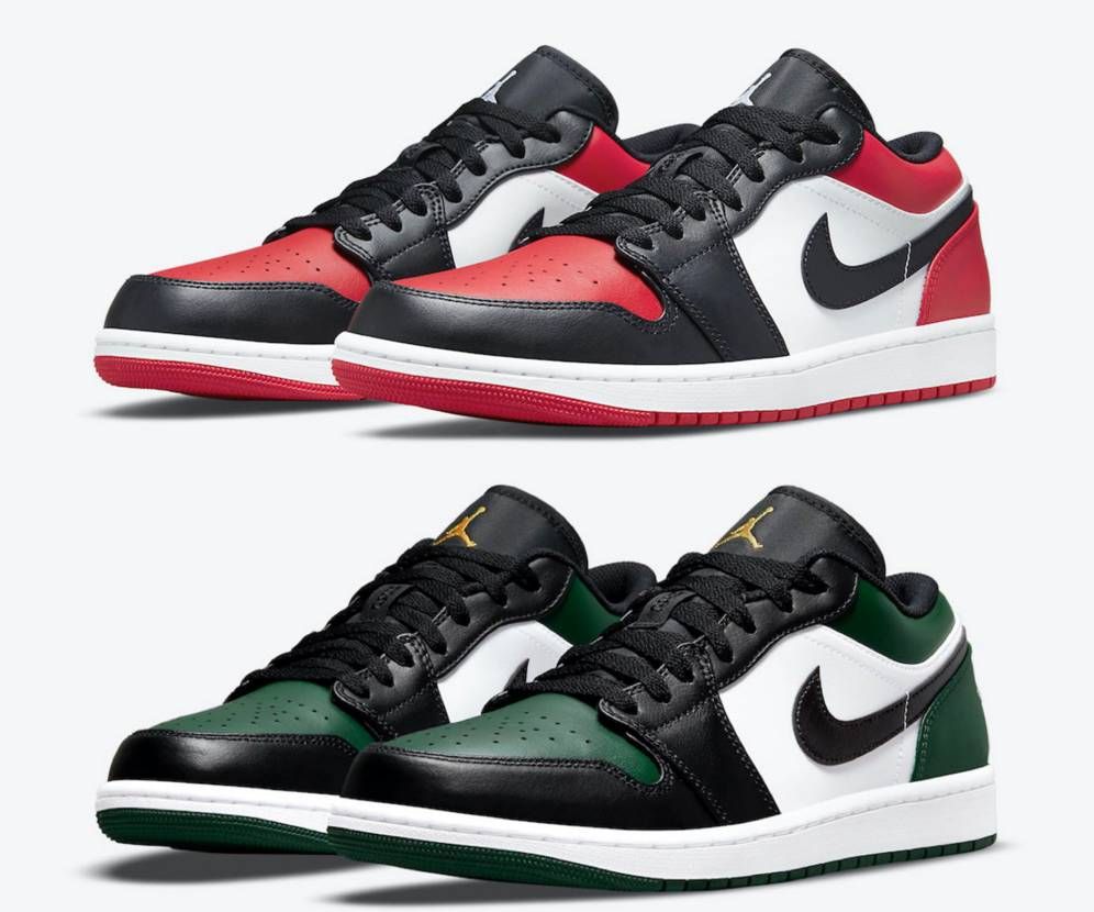 【リーク】NIKE AIR JORDAN 1 LOW 2COLORS 抽選/定価/販売店舗まとめ