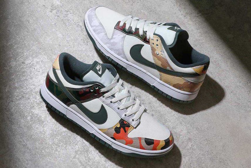 【販売リンクあり】7/16・7/30発売 NIKE DUNK LOW SE "SAIL MULTI CAMO" 抽選/定価/販売店舗まとめ