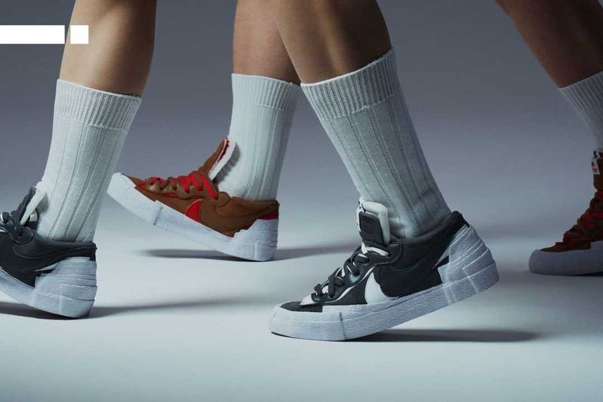 SACAI × NIKE BLAZER LOW