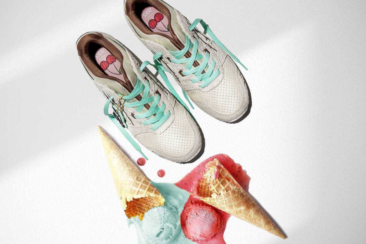 【スニダンで購入可】7/31発売 NICE KICKS × ASICS GEL-LYTE Ⅲ "NICE CREAM" 抽選/定価/販売店舗まとめ 5枚目