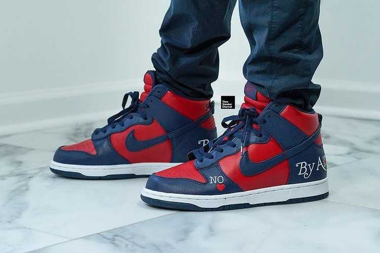 【リーク】SUPREME × NIKE SB DUNK HIGH "BY ANY MEANS" 2COLORS 抽選/定価/販売店舗まとめ