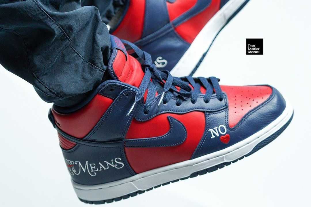 【スニダンで購入可】3/5発売 Supreme × Nike SB Dunk High "BY ANY MEANS" 3colors 抽選/定価/販売店舗まとめ  43枚目