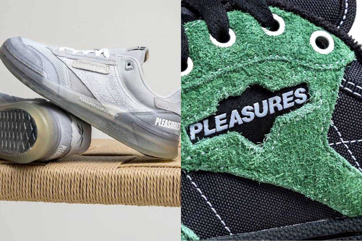 【販売リンクあり】7/31発売 PLEASURES × REEBOK CLASSIC CLUB C 2TYPE