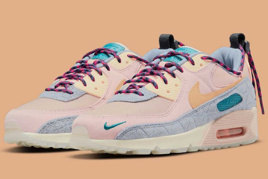 【スニダンで購入可】8/1・8/13発売 NIKE WMNS AIR MAX 90 SE "FOSSIL STONE/TWINE ASHEN SLATE" 抽選/定価/販売店舗まとめ